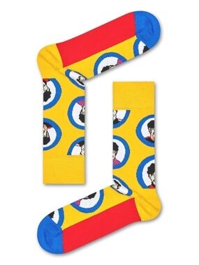 The Beatles Happy socks 3 pairs novelty fun socks holidays New
